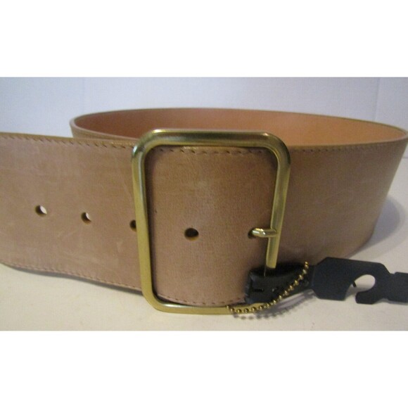 Brave Leather Belt NWT Italian Sandile Nappa Bold Retails $160 Womens Size 30 main image 7
